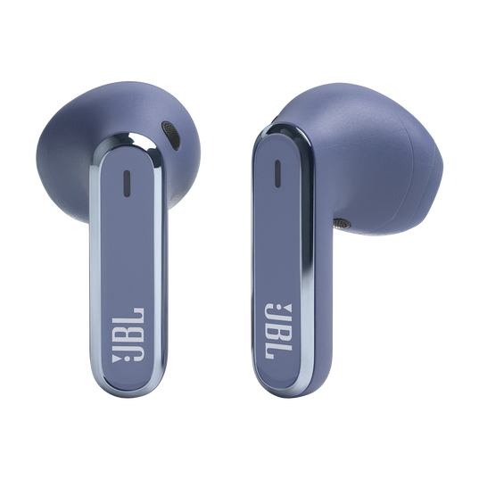 JBL Live Flex - Blue - True wireless Noise Cancelling earbuds - Front